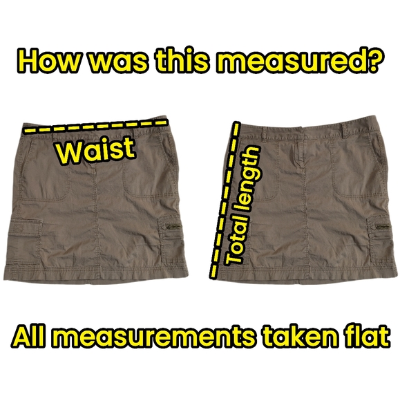 J. Jill Tan Cargo Skirt size 12 - Picture 8 of 8